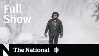 CBC News: The National | Holiday weather, U.S. cold snap, Christmas in Ukraine