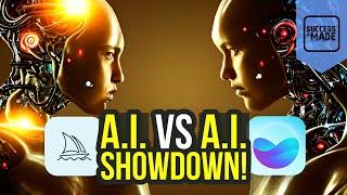 AI Showdown: Midjourney A.I. versus Wonder A.I. Comparison