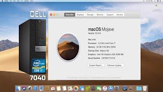 MacOS Mojave installation on Windows 2023