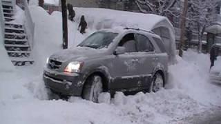 kia sorento snow