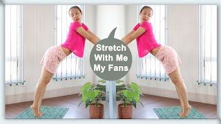 Yoga mini skirt today - Gymnastics girl stretching EP130