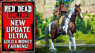 The NEW Red Dead Online UPDATE Has EPIC GOLD & Money Farming Methods.. (RDR2)