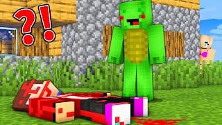 JJ got REVENGE from Mikey, because HE CHEATING with GIRL in Minecraft Challenge - Maizen