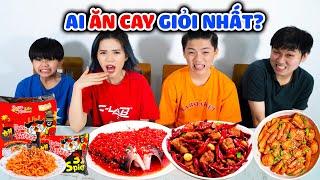 AI ĂN CAY GIỎI NHẤT? NGƯỜI CUỐI CÙNG NGỪNG ĂN CAY THẮNG 1 TRIỆU | MÌ CAY, THANH CUA | SUNNY TRƯƠNG