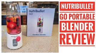 REVIEW Nutribullet GO Portable Blender USB-C Charging for Smoothies