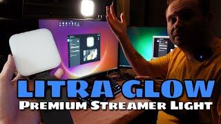 Litra Glow (Logitech Premium Streamer Light) Review and Demonstration