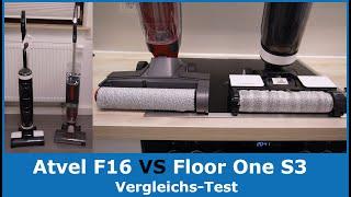 Atvel F16 Ultimate VS Tineco Floor One S3 || Vergleichs-Test der beiden Akku-Wischsauger