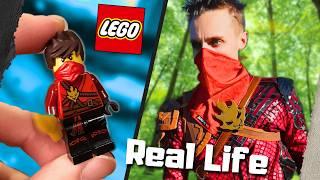 I Built a Epic Real Life LEGO Ninjago Kai Ninja Suit!