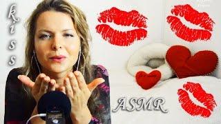 ASMR KISS SOUNDS / kissing ear to ear / FRANÇAIS / Whisper French