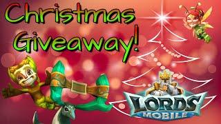 Triple Account & Euro Vouchers Giveaway! Lords Mobile