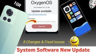 Download & Install Software Update  OnePlus 10R New Update OxygenOS Version  | Hidden Features