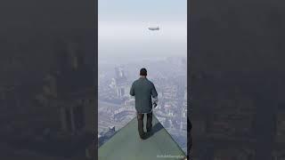 What happens if Franklin jumps from this tower | GTA V