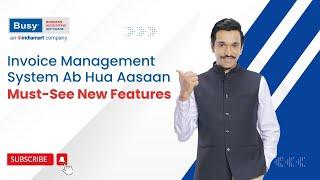 Invoice Management System - Ab Aur Bhi Aasaan Aur Efficient!  (Hindi) | BUSY | GST | IMS