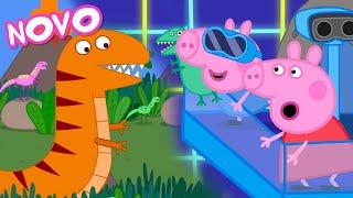 Peppa Pig Português Brasil | Dia do Dinossauro! | NOVO Contos da Peppa Pig