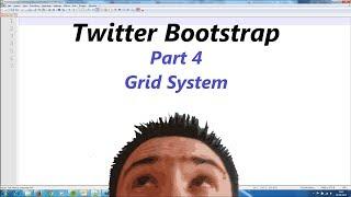 Twitter Bootstrap Part 4 - Grid System