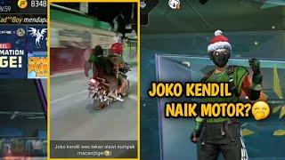 KETIKA JOKO KENDIL NAIK MOTOR