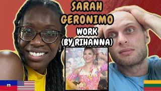 REACTION TO Sarah Geronimo - Work (By Rihanna) | FIRST TIME HEARING