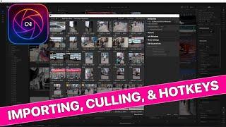 Importing, Culling, & Hotkeys in On1 Photo Raw 2024