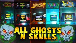 IW Zombies - Completing All Ghosts 'N Skulls Machines (All Skull Easter Egg Steps)