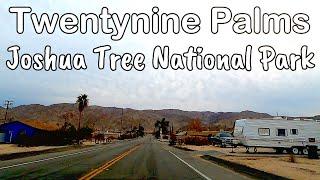  Scenic Driving to Twentynine Palms | Joshua Tree National Park | California