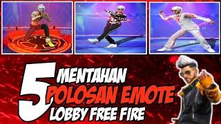 5 Mentahan Polosan Emote Lobby Free Fire