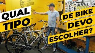 Qual tipo de bike devo escolher? Pedaleria