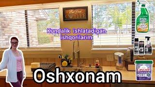 Oshxona Tozalash Kunim | Amerikadagi Oshxonam | Kitchen Cleaning