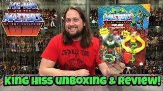 King Hiss Masters of the Universe Origins Unboxing & Review!