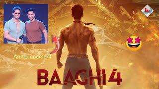 BAAGHI 4 Announcement by Tiger Shroff