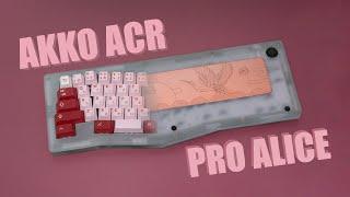 Best Budget Alice Kit for $100?  Akko ACR Pro Alice Kit Build and Review