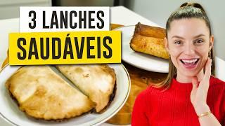 3 RECEITAS DE LANCHES SAUDÁVEIS NA AIRFRYER | PRÁTICO E RÁPIDO