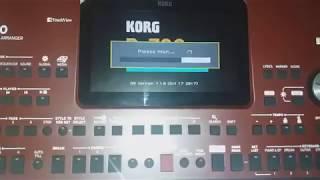 Korg Pa700 How to Update OS version