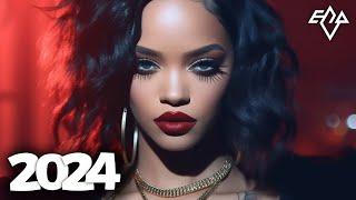 Rihanna, David Guetta, Bebe Rexha, Alan Walker, Lady Gaga Cover Style  EDM Bass Boosted Music Mix