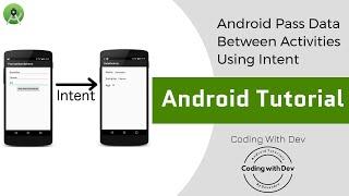 How to pass data one activity to another activity using intent in Android studio | andorid studio