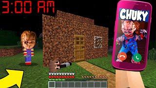 QUIEN LLAMO A BEBE NOOBSI A LAS 3 AM ¿CHUKY EL MUÑECO? - MINECRAFT TROLL + ROLEPLAY