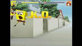 MUGEN - SpongeBob VS Ayu Tsukimiya