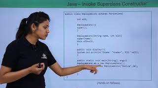 Java - Invoke Superclass Constructor