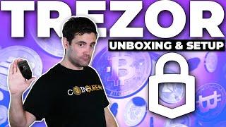 Trezor Crypto Wallet: Unboxing & Setup Beginner's Guide 