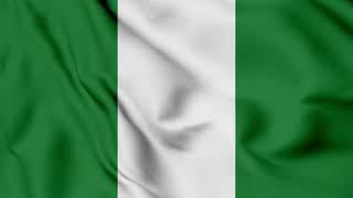 Nigeria Flag Waving Background | HD | ROYALTY FREE