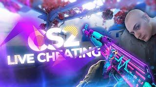 CS2 Legit Cheating LIVE mit EIGENEM CHEAT! | HAZE