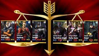 Using BALANCED TEAMS in Multiplayer - Injustice Mobile