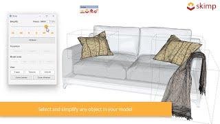 Skimp 2.0 | Simplify and Import GLB, USDz, FBX, OBJ and more!