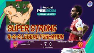 PES 2021 | Super Strong 4-3-3 legend formation