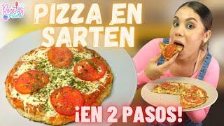 [PASO A PASO] COMO HACÉR UNA PIZZA DE AVENA EN CASA FACÍL Y SALUDABLE | RECETAS PAULA