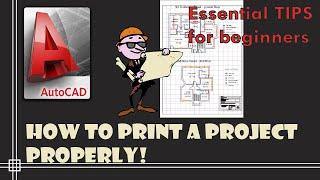 Autocad - How to print properly (Scale the paper)