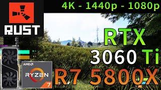 RUST 2023 | RTX 3060 Ti | Ryzen 7 5800X | 4K - 1440p - 1080p | Ultra & Low Settings