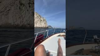 Capri's Coastal Magic: Our Private Boat Journey #capri #grottos #napoli #italy