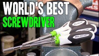 WORLD'S BEST SCREWDRIVER!!  Rolgear 15-in-1 & bit drivers!  MADE IN CANADA