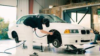 Spending About 40 Hours To Aesthetically Save An Alpine White BMW E36