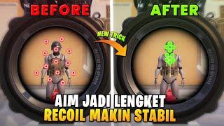 CARA AIM LURUS PUBG MOBILE | CARA SPRAY LURUS NO RECOIL PUBG MOBILE